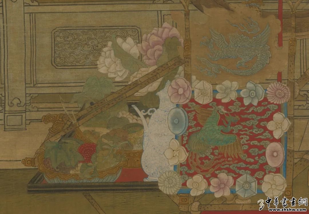 明 佚名 夏景货郎图(局部)