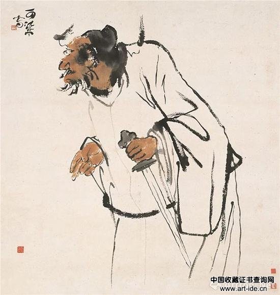 揭开李可染与齐白石两位大师人物画成就被遮蔽一角|李可染|齐白石
