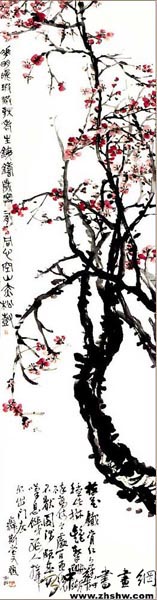 吴昌硕花鸟作品欣赏