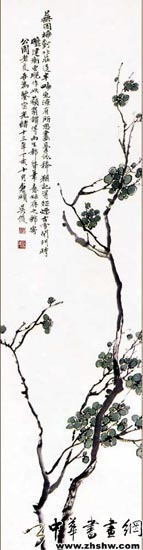 吴昌硕花鸟作品欣赏